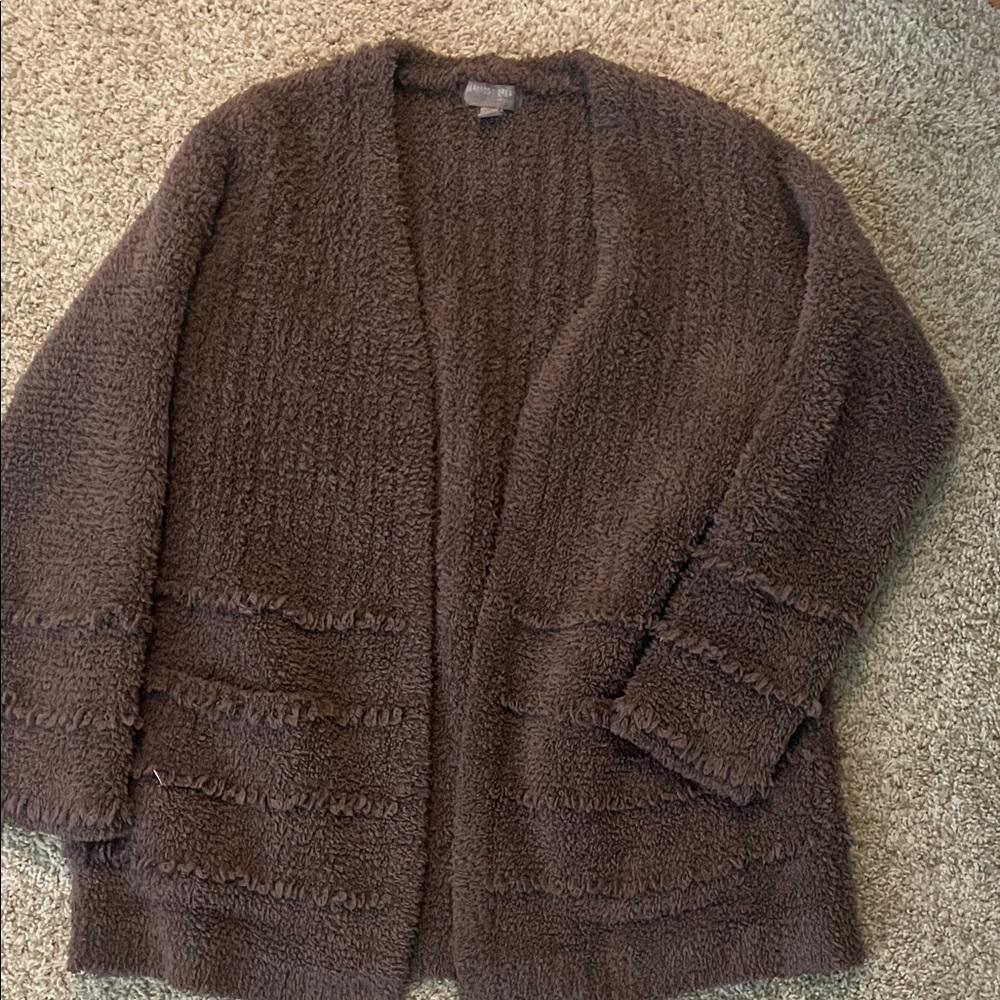 Barefoot Dreams Chocolate Cardigan